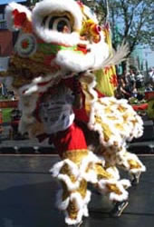 Xia Quan Kung Fu lion dance