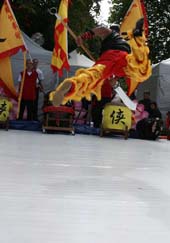 Chinees Cultural Festival Kung Fu demo Big sword