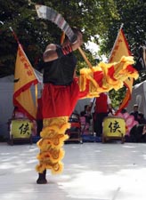 Chinees Cultural Festival Big Sword Kung Fu demo