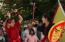 Chinees Cultural Festival Kung Fu demo ladies fighting