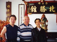 Sifu Kong in Kung Fu school China