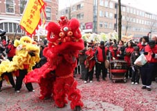 Xia Quan action Chinese New Year Rotterdam 2010